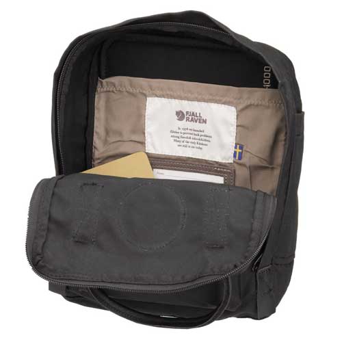Balo Fjallraven Kanken No.2 Mini Black Balo Kanken mini No.2