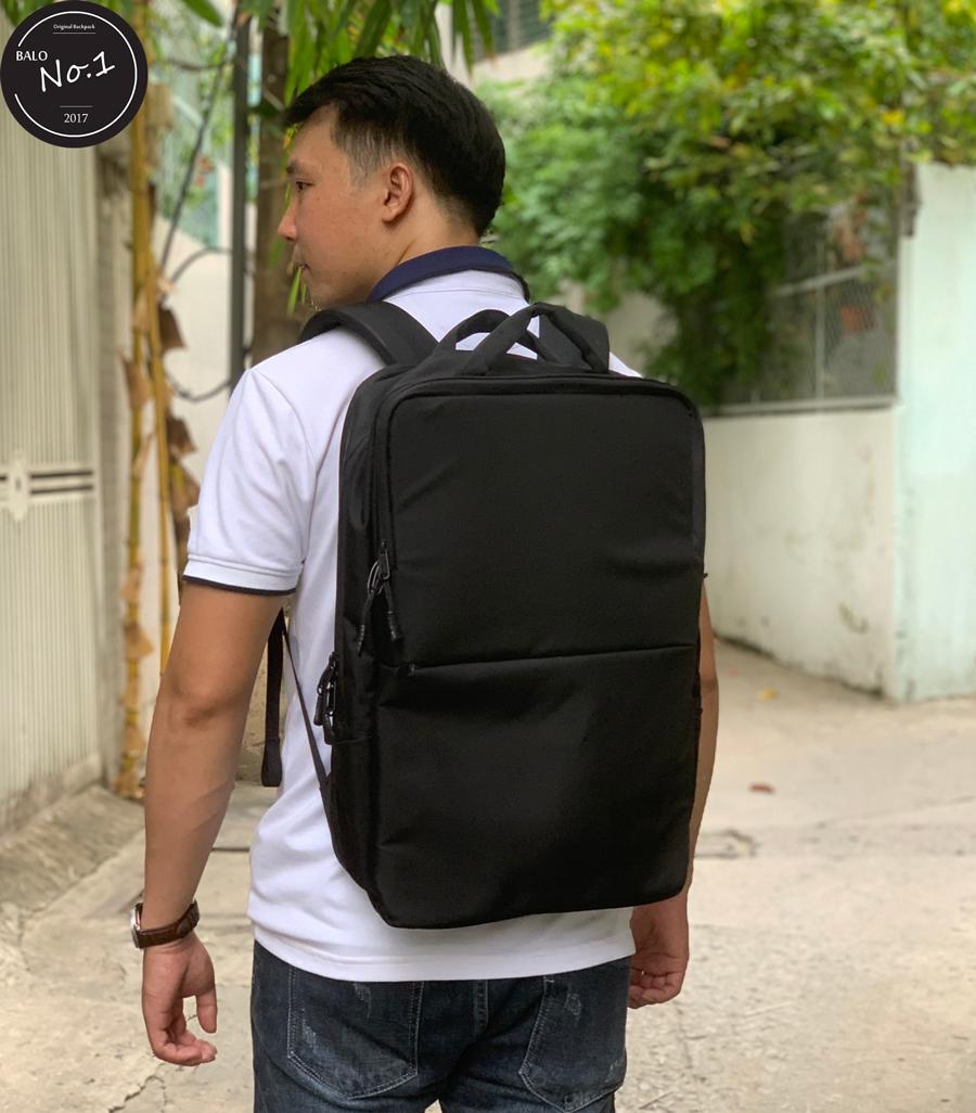 balo the north face shuttle daypack