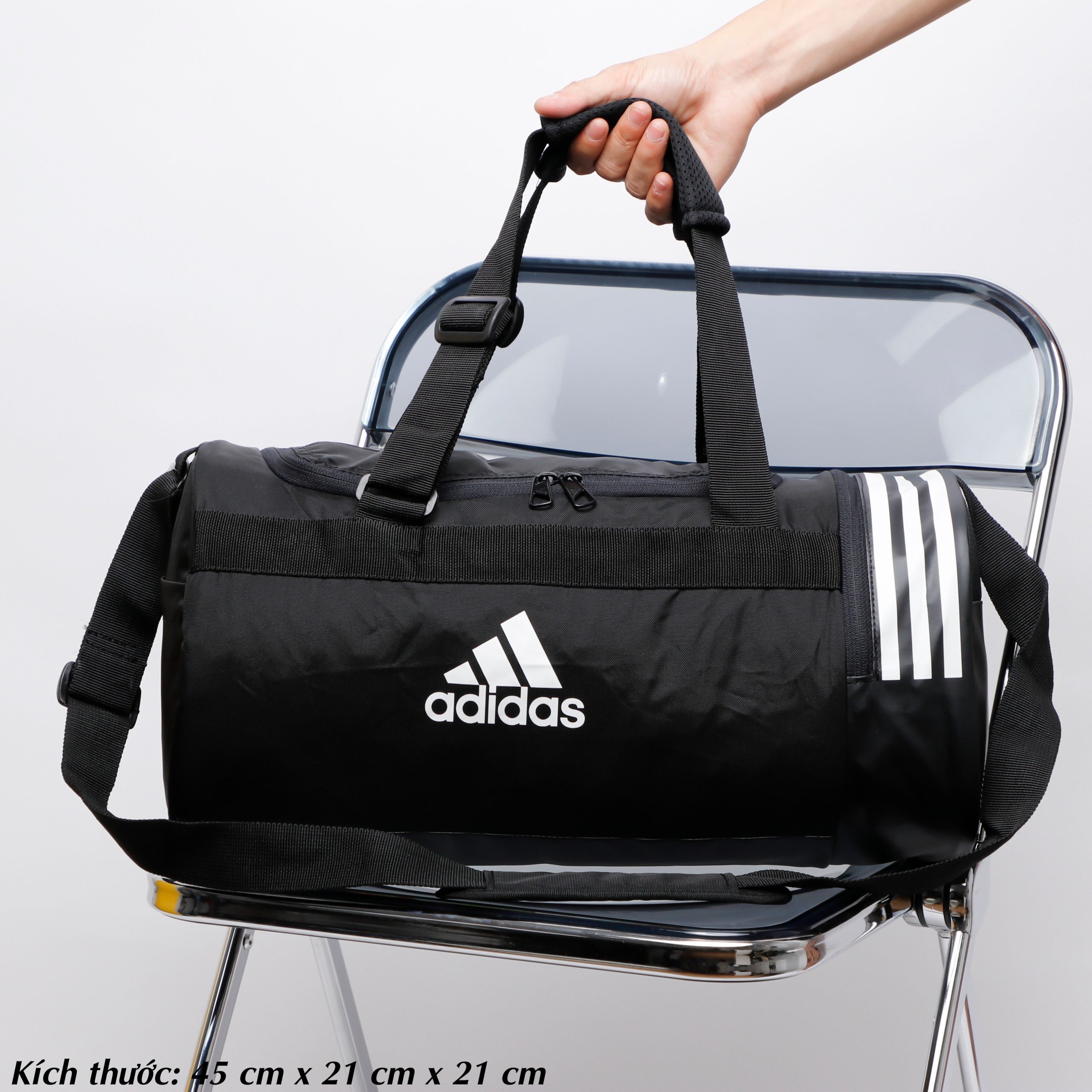 Adidas Polyester 19.5 Cms Duffle Bag(5146848-430-OS_ Shock Cyan Blue) :  Amazon.in: Bags, Wallets and Luggage