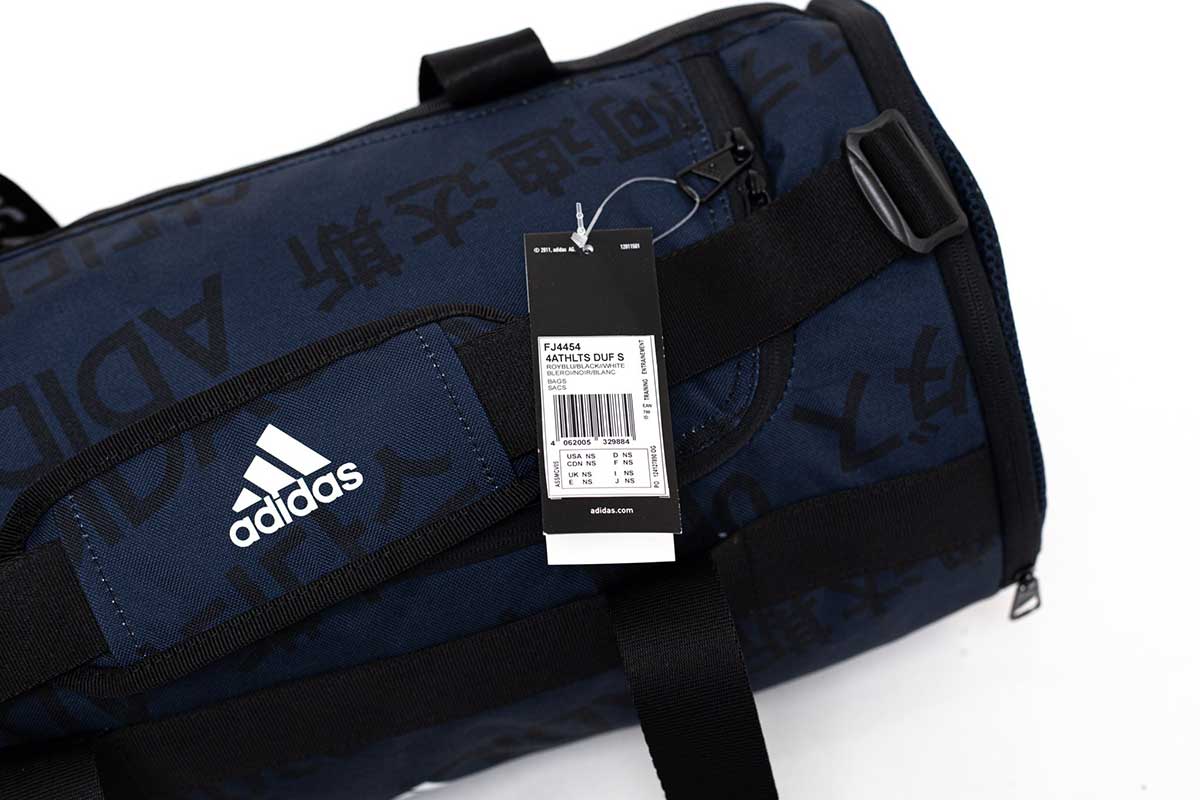 Buy Adidas Essentials Logo Duffel Bag Medium In Black | 6thStreet UAE