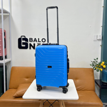 Vali Travelking Nhựa PP Khung Nhôm 886 - Xanh dương