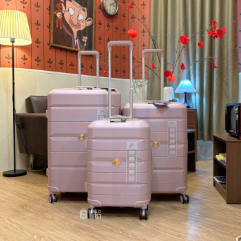 Vali Nhựa PP Cao Cấp Travelking 883 Chống Bể Vỡ